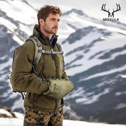 Hunting Hand Warmer Muff: Portable Fleece Waist Handwarmer Pouch Insulated Outdoor Gear Cold Weather for Camping, Hiking