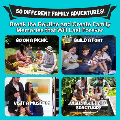Top 50 Family Activities - 50 Fun Scratch Off Adventures