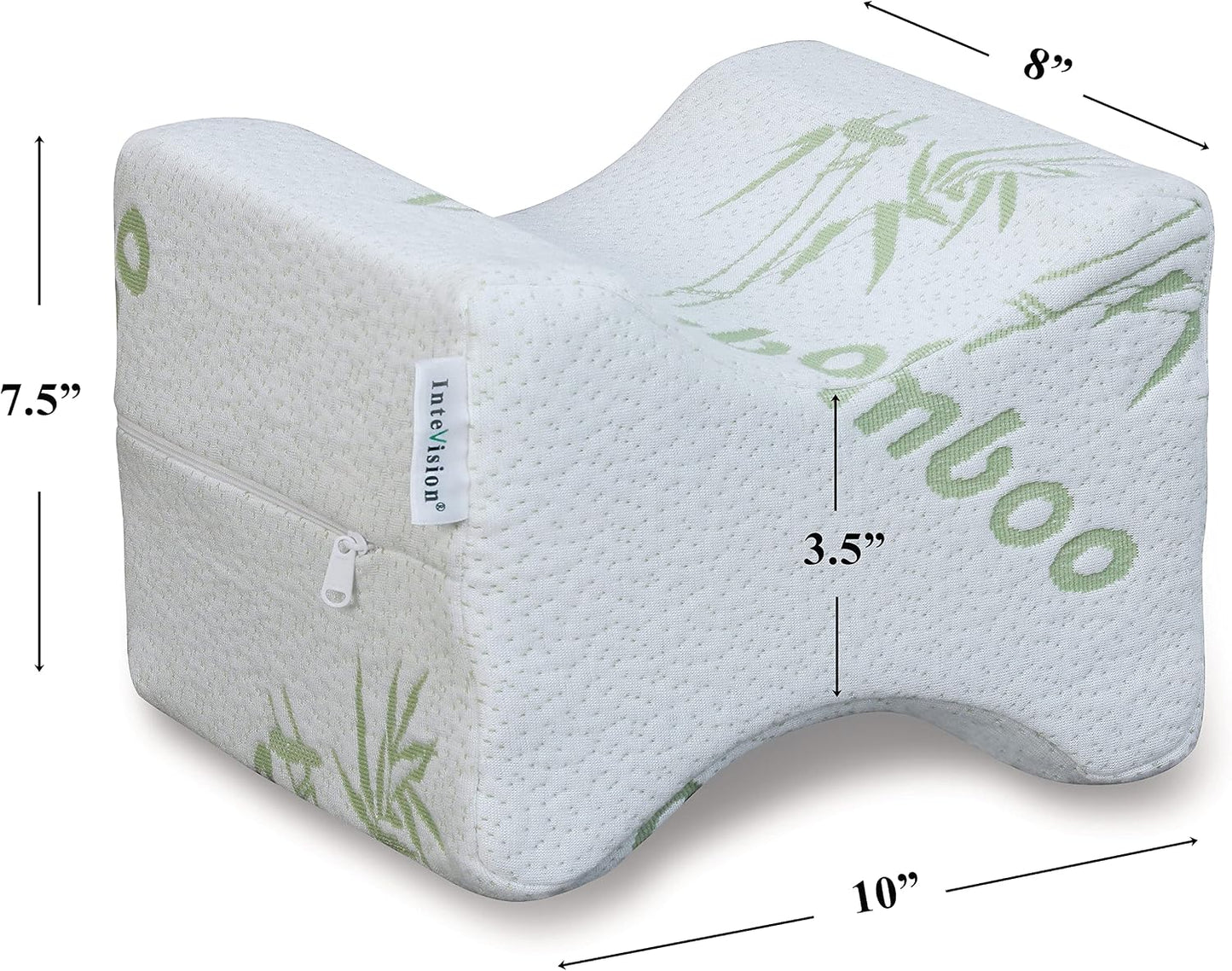 Knee Pillow - Provides Optimal Spinal Alignment to Help Reduce Lower Back, Leg, Hip, Ankle, or Joint Pain