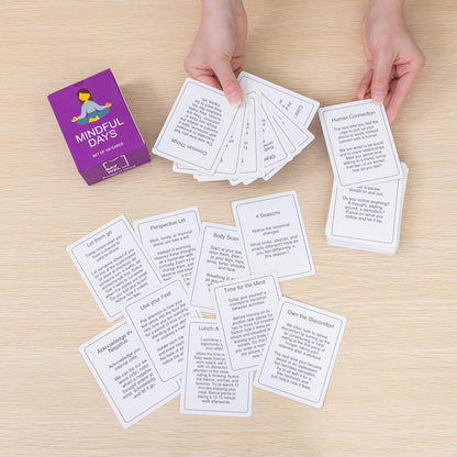 100 Mindful Work Cards – Mindfulness & Self‑Care Prompts for Professionals | Desk & Travel Deck for Stress Relief, Focus, Motivation & Well‑Being