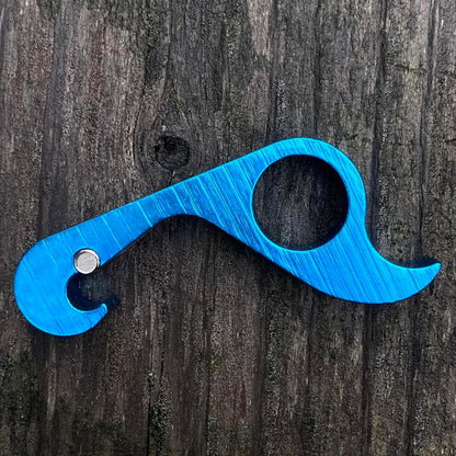 GrabOpener One Handed Grab Opener for Bottles, Blue
