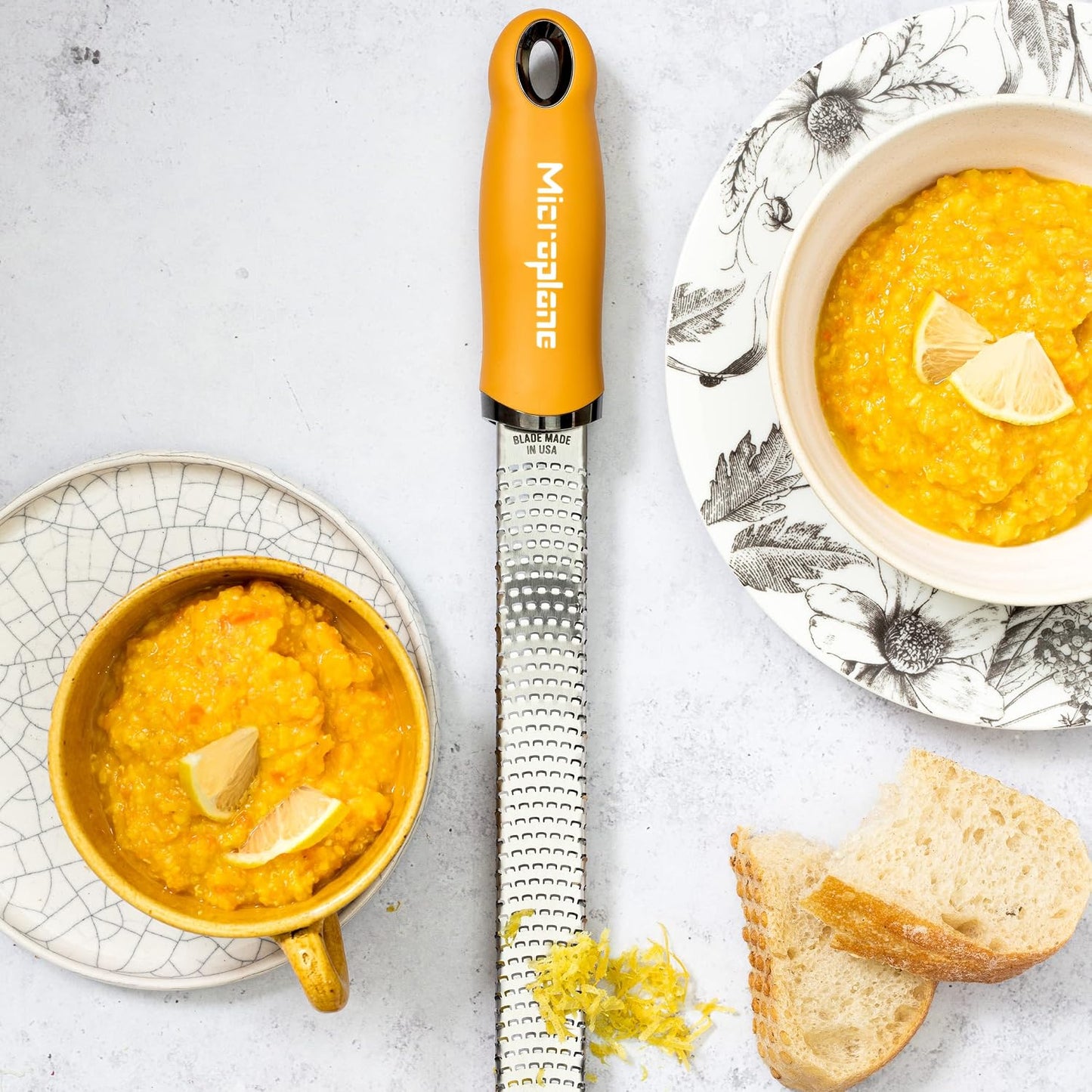 Premium Classic Series Zester - Lipstick Pink | Lemon Zester tool, Hard Cheese & Vegetable Grater | For Citrus, Parmesan Cheese, Garlic, Ginger, Nutmeg | Fine Stainless Steel Blade, Made in USA