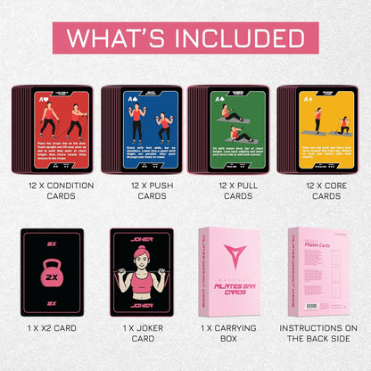 BREAKING LIMITS Workout Cards Deck - Bodyweight Exercise & Pilates Cards