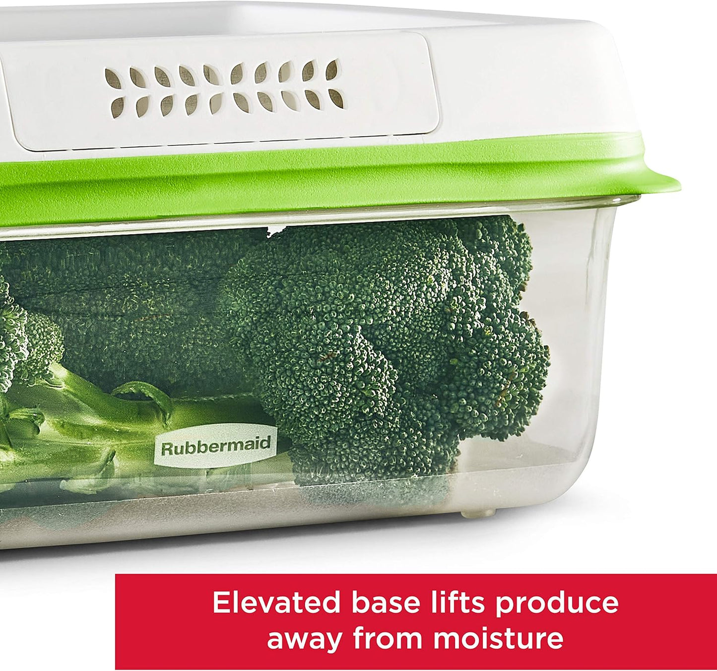 Rubbermaid® FreshWorks Produce Saver, Medium and Large Produce Storage Containers, 4 Piece Set