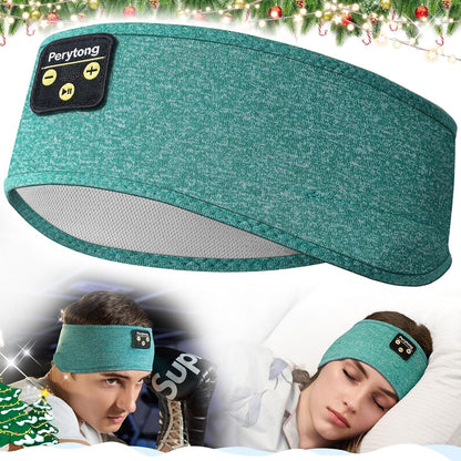 Sleep Headphones | Bluetooth 5.4 Headband | Wireless Earbuds Earphones Sweat Resistant with Ultra-Thin HD Stereo Speaker, Headphone Band for Side Sleepers Workout Running Tech Gadgets Unique Gifts