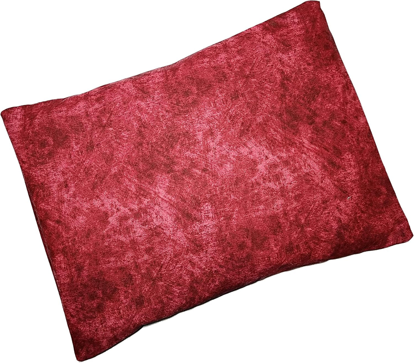 Microwavable Corn Filled Heating Pad and Cold Pack/Washable 100% Cotton Cover (Cross Hatch - Mint, 7.5in W x 11in L)