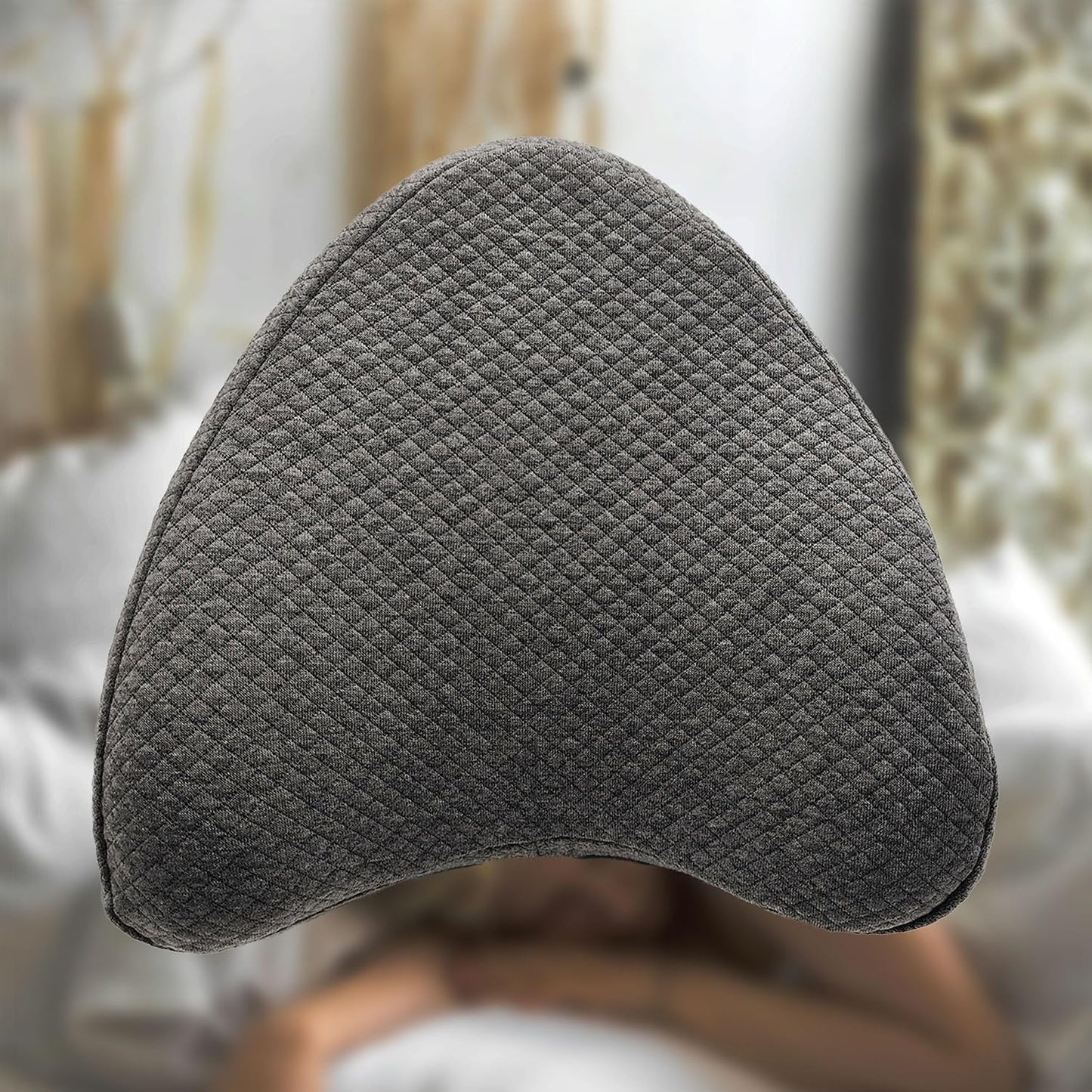 xcivi Soft Pillowcase for Contour Memory Foam Side Sleeper Support Pillow | Pillowcase for Knee Pillow, Reusable & Washable Pillow Cover, Anti-stain Sweat Protective Layer, Extend Pillow Service Life