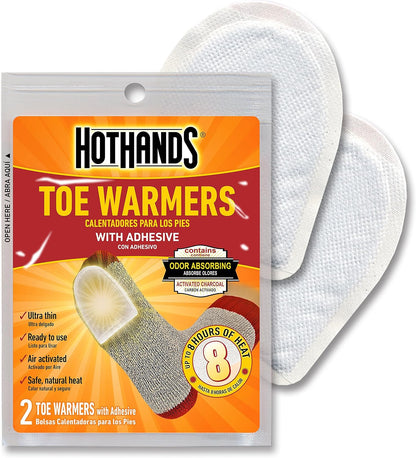 HotHands Toe Warmers Value Pack, 6 Pair - America's Favorite Warmer