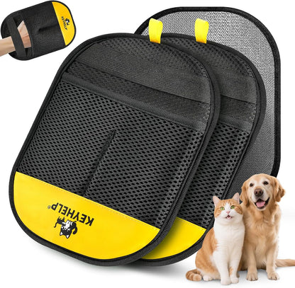 Pet Hair Removal Glove for Dog & Cat, Reusable Electrostatic Pet Hair Glove | Pet Hair Remover Tool for Clothing, Couch, bed, Carpet, Car Seat, Quickly & Easily Pet Hair Remover Glove