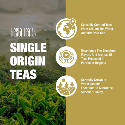 Tiesta Tea - Top 8 Favorites Sampler Set, Loose Leaf, Up to 80 Cups | High to No Caffeine, Hot & Iced, Tea Variety Pack with Green, Herbal, & Black, 8 Sample Pouches