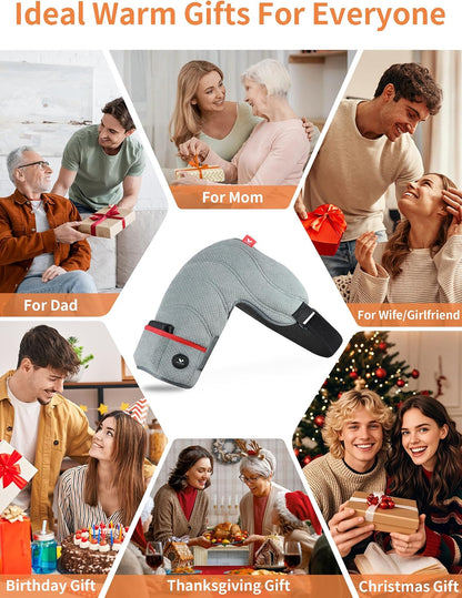 Vofuoti Portable Cordless Shoulder Heating Pad with 7.4V 10000mAh Battery