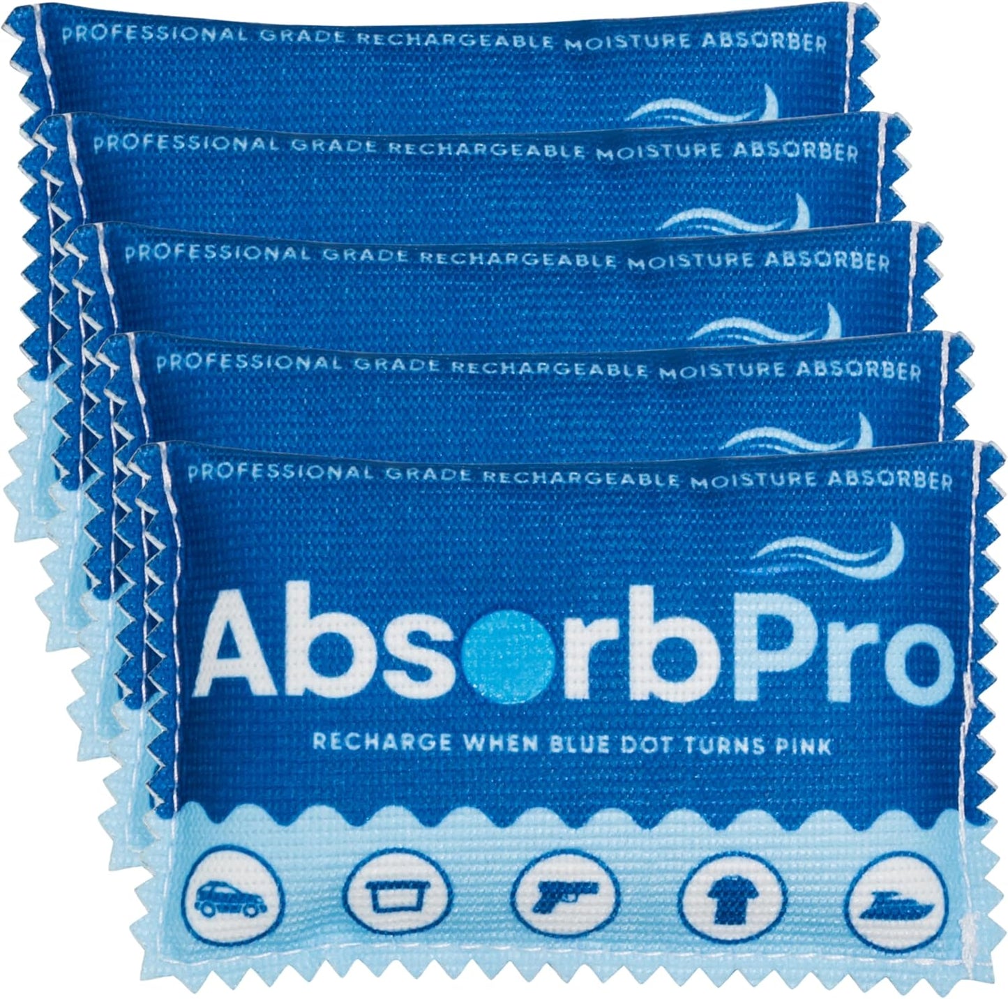 Rechargeable Dehumidifier Bag, 100g Silica Gel, 1-Pack