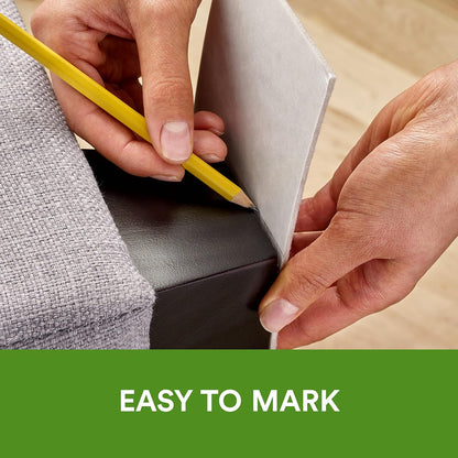 Scotch Felt Pads, 2 Pads, Rectangular, Beige, 4 in x 6 in | Protecting Hardwood Floors, Easy-to-apply, Self-Stick design, Reliable protection from nicks, dents and scratches (SP800-NA)