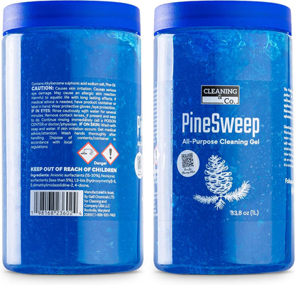 All-Purpose Cleaning Gel with Pine Oil – Multipurpose Household Cleaner for Bathroom, Kitchen, Floors, Laundry & More, 33.8 Fl Oz (Pack of 2)