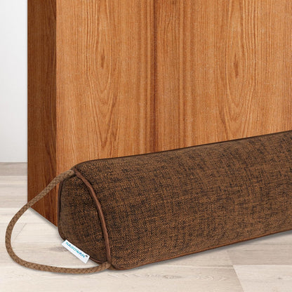 NABOWAN 30" Weighted Under Door Draft Stopper -Triangular Door Draft Blocker with Hook Loops for Easy Install, Save Energy, Home Room Essentials