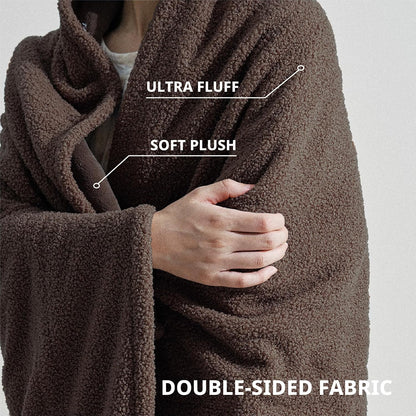 Templewet Heated Blanket Throw 50" x 60",Cute Electric Blanket,Racoon | Timer Settings,Auto Off,Soft Sherpa Heated Throw Blanket,Machine Washable,Fast Heating for Sofa Bed Office Use,Gifts for Mom