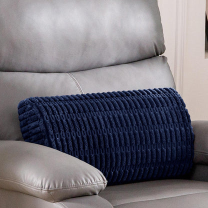 Lumbar Support Pillow for Recliner Chair/Office Chair/Couch, Memory Foam Back Support Cushion with Adjustable Strap, Recliner Cushions for Lower Back Pain Relief, Sleeping, Washable Cover, Beige