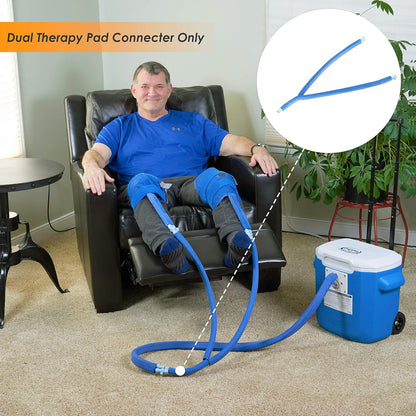 Polar Active Ice® 3 in 1 Knee, Ankle, & Elbow Therapy pad 12.5” x 10.5” with Attached Belts. Use only with The Polar Active Ice #AIS Therapy System.