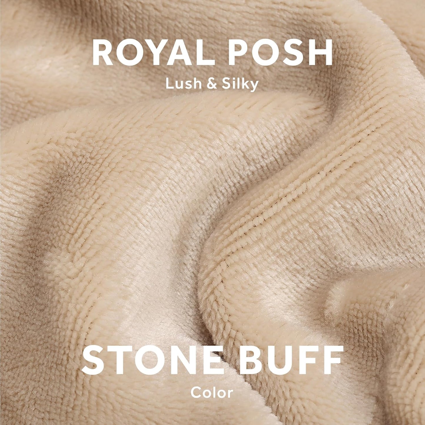 Sunbeam Royal Posh Dove Grey Heated Personal Throw / Blanket, Cozy-Warm, Adjustable Heat Settings