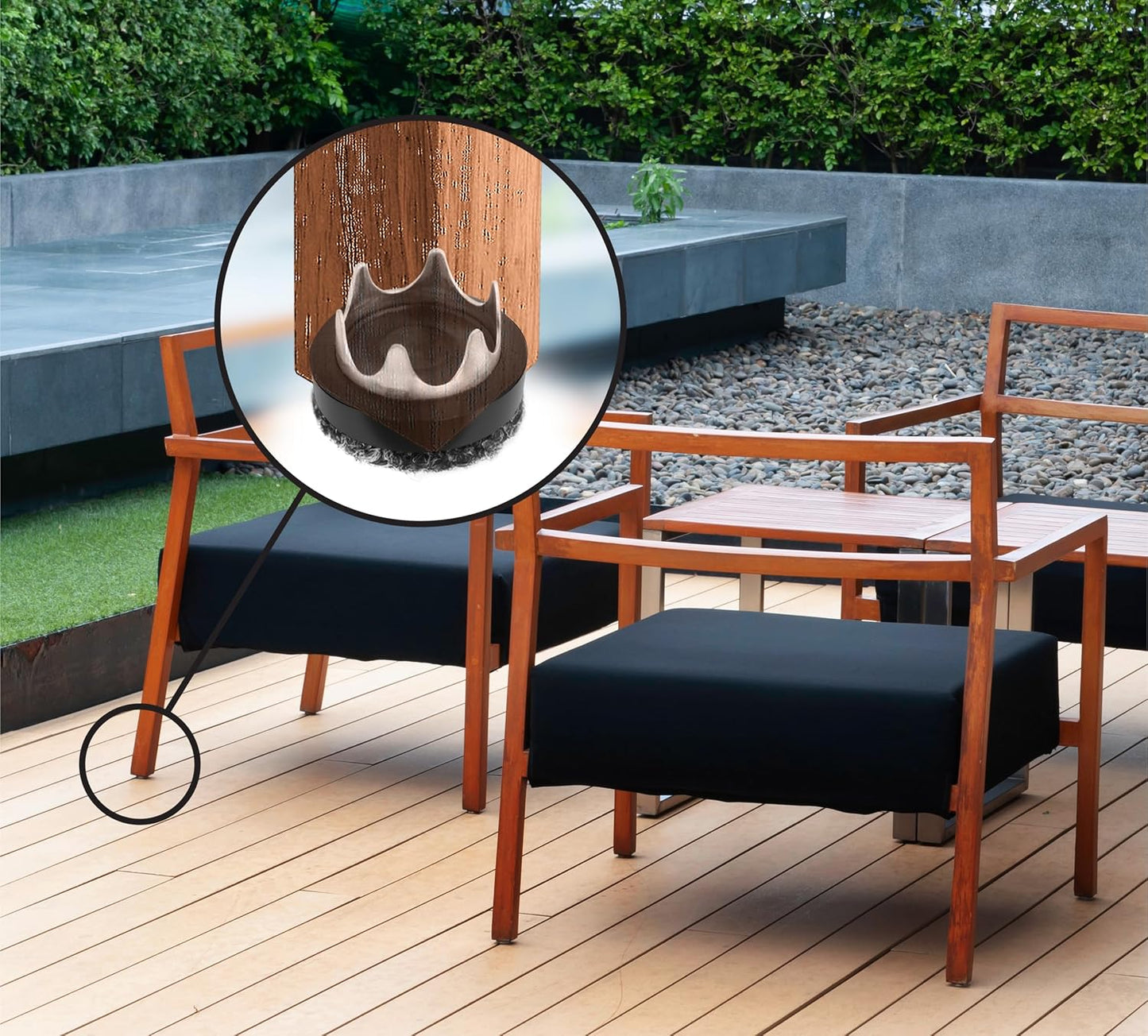 Slipstick Gorilla Felt Furniture Pads (189 Piece Variety Pack) Premium Furniture Pads & Chair Leg Floor Protectors for Hardwood Floors & Hard Surfaces