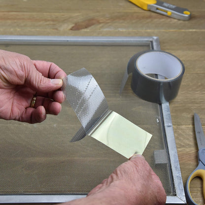 Gaffer Power Screen Repair Tape – Fiberglass Mesh, Strong Adhesive, Weather-Resistant Window & Door Screen Patch