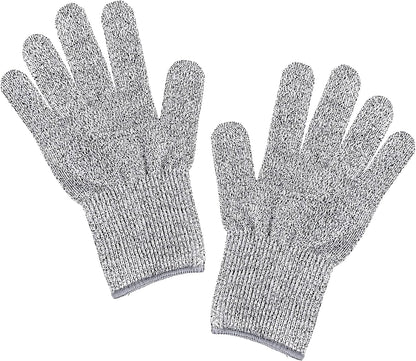 Cut Resistant Gloves, Cut Level 5 Protection, Food Grade Safety Gloves for Kitchen, Butcher, Meat Cutting