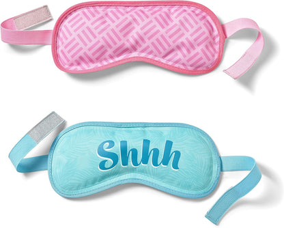 Fit+Fresh Cooling Gel Eye Mask & Cold Head Wrap - Migraine Ice Pack for Relief