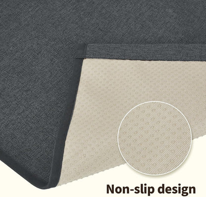 Teniux Remote Control Holder GRS Certified Armchair Caddy for Recliner Couch, Recycled Material Non-Slip Armrest Organizer with 5 Pockets for Magazine, Tablet, Phone, iPad (Dark Grey)