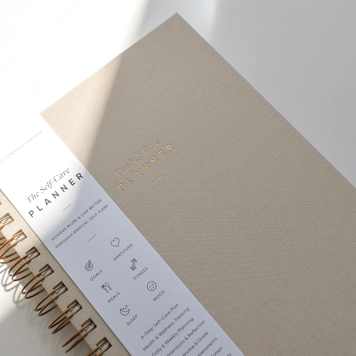 The Self-Care Planner by Simple Self - Undated 6 Month Life Planner - Daily, Monthly, Weekly - Focus on Wellness, Productivity, Achieving Goals, and Happiness (Abstract, Daily Edition: 13-Weeks)