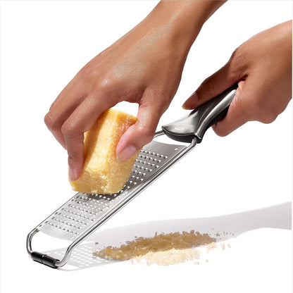 NEW OXO Good Grips Grater, Stainless Steel, Black