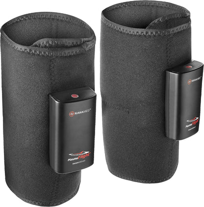 ManaMed PlasmaFlight Calf Muscle & Leg Massager for Pain Relief & Circulation | Approved Kneading Air Massage Leg Sleeve Compression Wrap | Portable Professional SCD Machine for Legs with 2 Modes