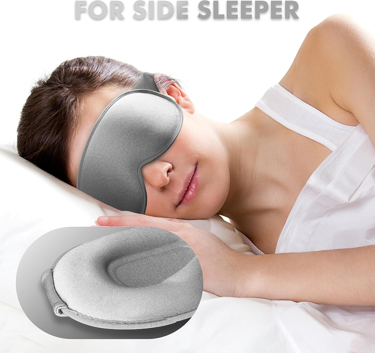 3D Weighted Eye Mask for Lash Extensions, Eye Covers for Sleep