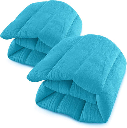 XL Microwavable Heating Pad with Cover Releases Moist Heat for Back Pain