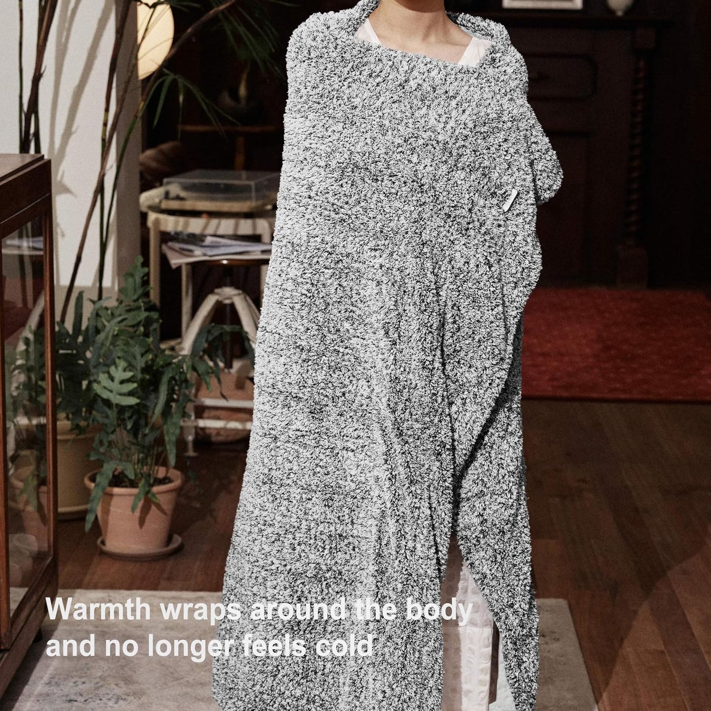 Templewet Heated Blanket Throw 50" x 60",Cute Electric Blanket,Racoon | Timer Settings,Auto Off,Soft Sherpa Heated Throw Blanket,Machine Washable,Fast Heating for Sofa Bed Office Use,Gifts for Mom