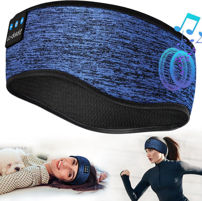 LC-dolida Sleep Headphones Headband Bluetooth 5.4, Sports Headband Earphones Wireless with Speaker Microphone USB C for Women Sleeping Gift Workout Jogging Yoga Insomnia Travel Meditation, Butterfly