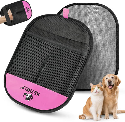 Pet Hair Removal Glove for Dog & Cat, Reusable Electrostatic Pet Hair Glove | Pet Hair Remover Tool for Clothing, Couch, bed, Carpet, Car Seat, Quickly & Easily Pet Hair Remover Glove