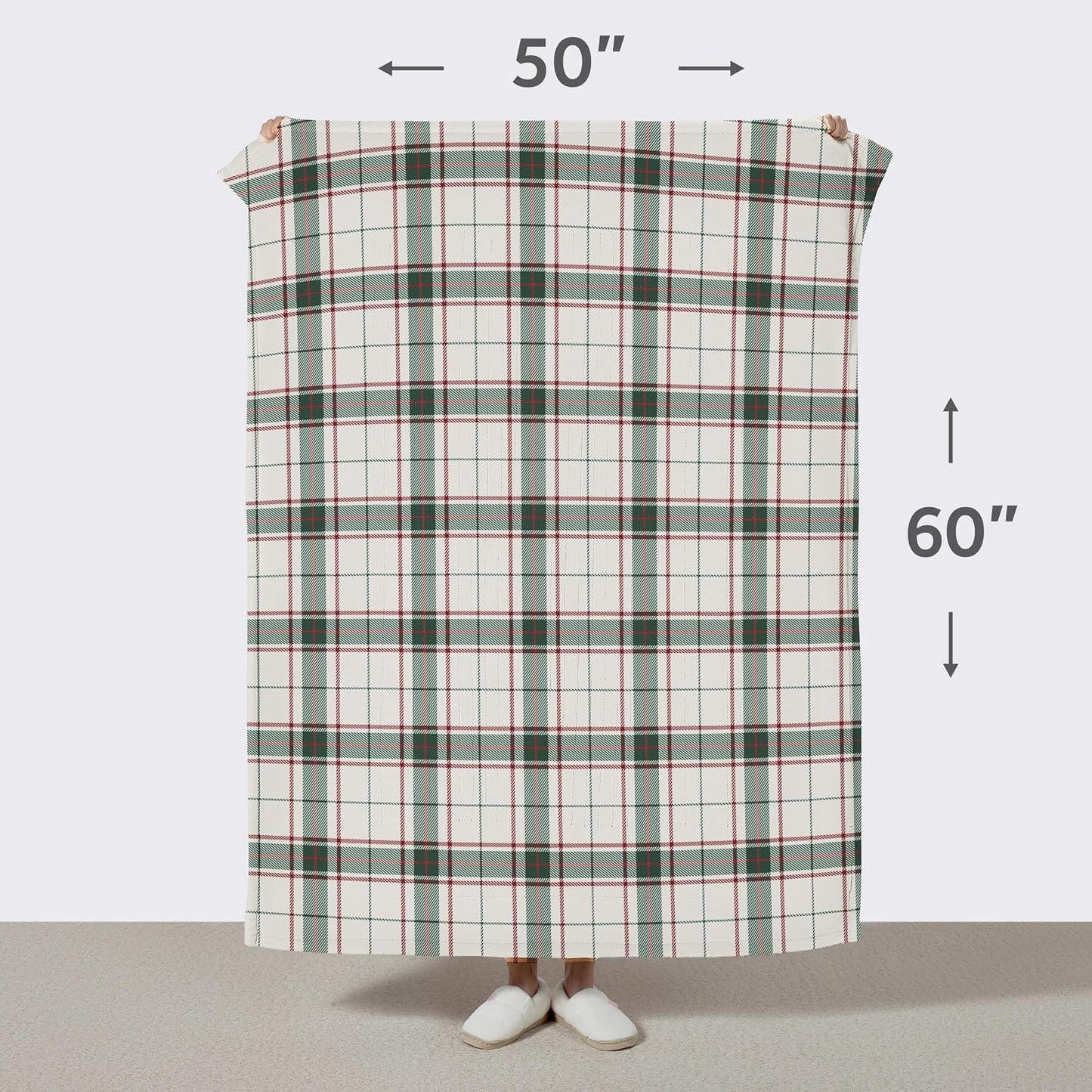 Sunbeam Royal Posh Dove Grey Heated Personal Throw / Blanket, Cozy-Warm, Adjustable Heat Settings