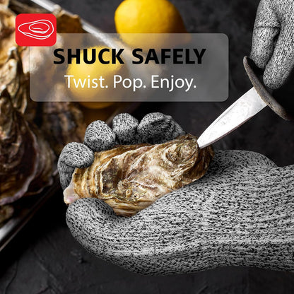 Level 5 Cut Resistant Gloves for Kitchen Food Grade, Machine Washable for Indoor&Outdoor Use
