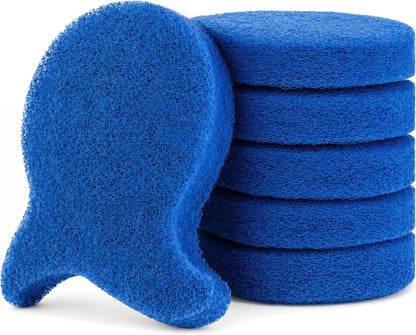 Losaria Pet Hair Remover for Laundry Reusable Washer & Dryer Fur Catcher | 6 PCS Dog & Cat Hair Catcher Tool, Effectively Removes Pet Hair, Lint and Dander from Bedding and Clothing, Blue