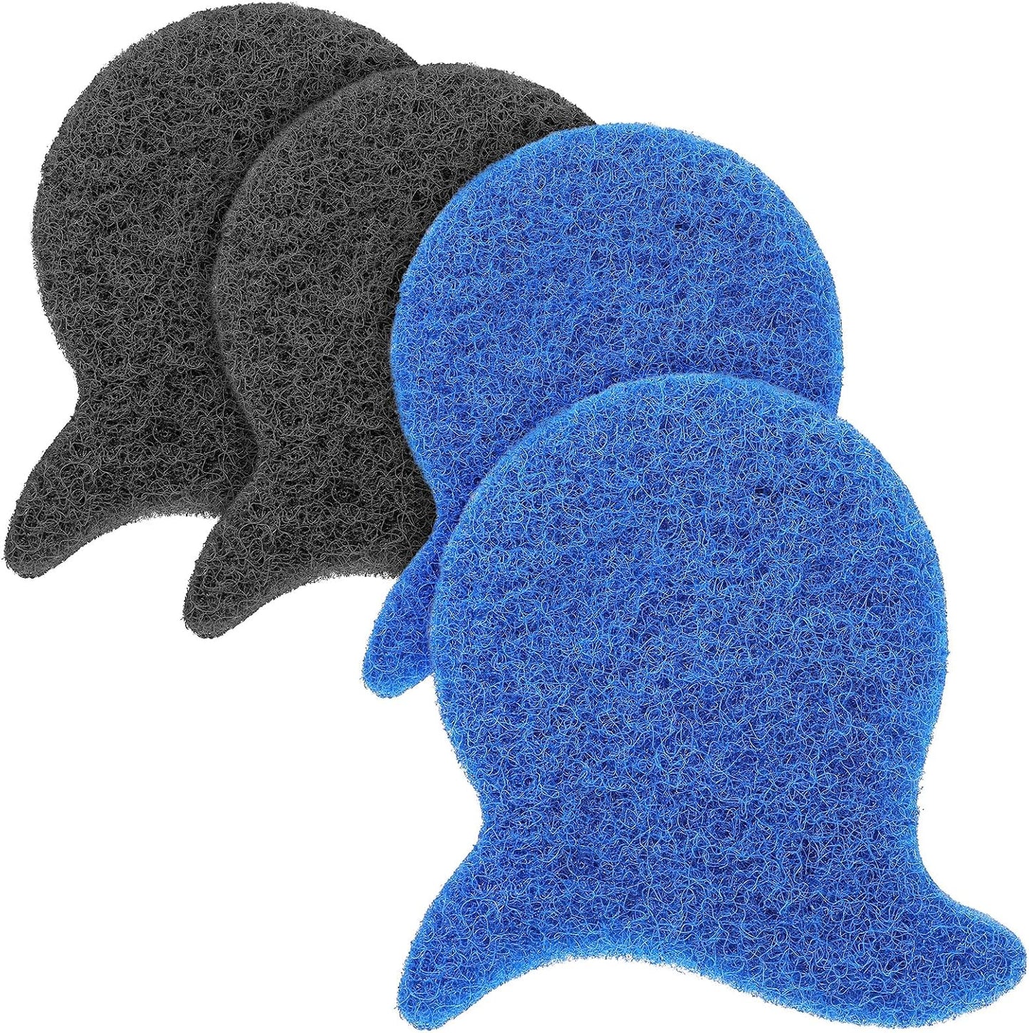 4 Pcs Pet Hair Remover for Laundry, Reusable Dog Cat Hair Catcher | Hair Catcher for Washer and Dryer, Effectively Removes Pet Fur Lint Dander from Clothes Bedding Eco-Friendly