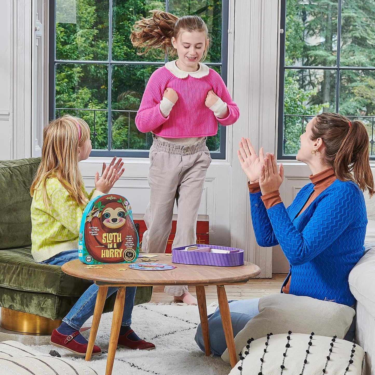 eeBoo Gathering a Garden Board Game - Award Winning Patience & Plant Counting Garden Game, Screen-Free Fun for 2-4 Players, Kids Ages 5 and up