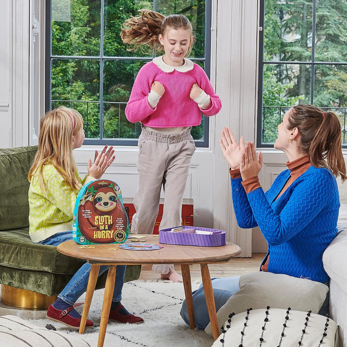 eeBoo Gathering a Garden Board Game - Award Winning Patience & Plant Counting Garden Game, Screen-Free Fun for 2-4 Players, Kids Ages 5 and up
