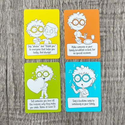 Kindness Mission Cards for Kids | 56 Secret Missions to Build Empathy, Compassion & Social Skills | Fun Screen-Free Activity Game for Families & Classrooms | Ages 4+ | SEL Learning Cards