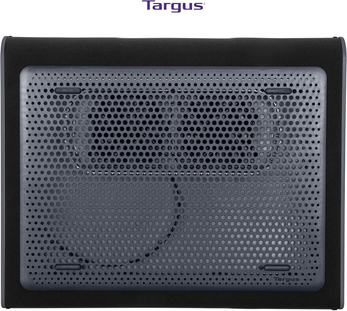 Targus 17 Inch Dual Fan Lap Chill Mat - Soft Neoprene Laptop Cooling Pad for Heat Protection, Fits Most 17" Laptops and Smaller - USB-A Connected Dual Fans for Heat Dispersion (AWE55US)