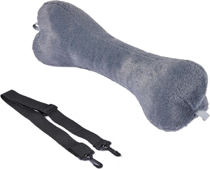 Recliner Headrest Pillow, Head Pillow for Sofa, Recliner Neck Pillow, Bone Couch Neck Pillow for Pain Relieve(Grey)