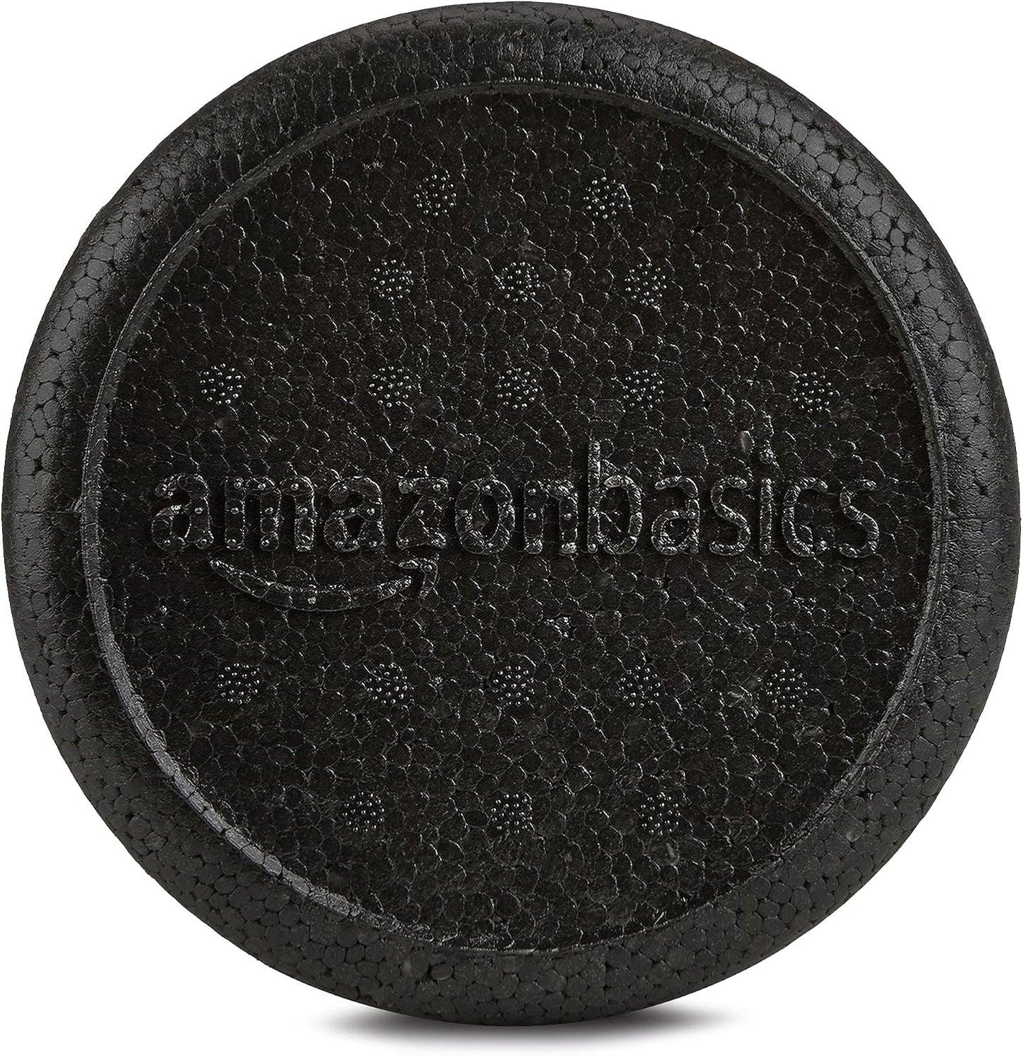 Amazon Basics High-Density Foam Roller for Exercise and Recovery, 18 Inches, Black