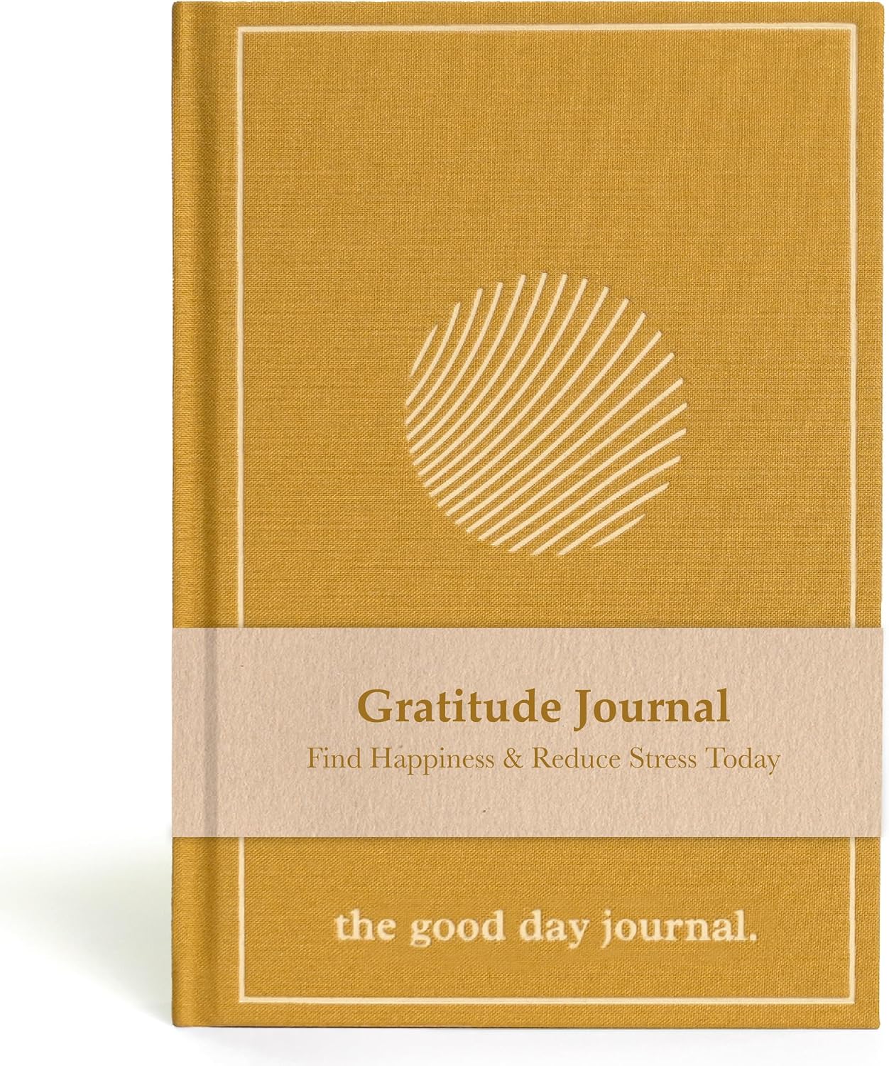 ANECDOTE. Gratitude Journal – The Good Day Journal for Happiness, Mindfulness and Reflection, Feel Happier and Less Stressed, Inspirational Daily Journal for Women & Men - Cream