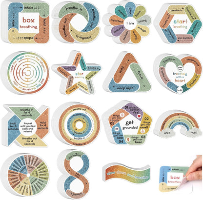 150Pcs Calm Stickers Anxiety Sensory Stickers Anxiety Relief Items(150)