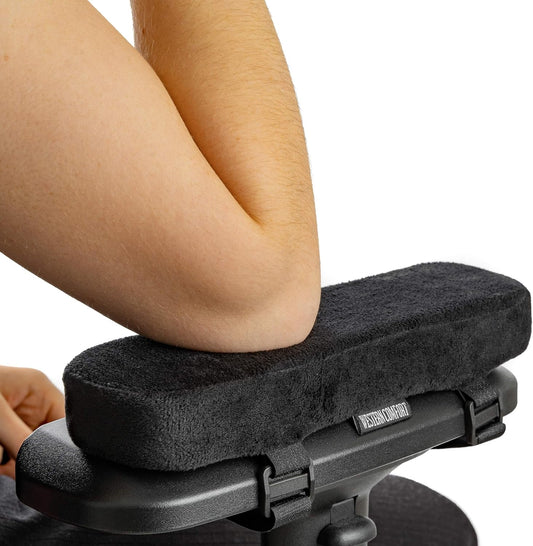 Thick Armrest Pads - Memory Foam Office Chair Arm Pads - Arm Rest for Desk Chair & Gaming Chair Armrest Pads - Chair Arm Covers - Elbow Support