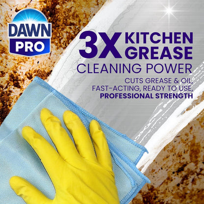Dawn PRO Kitchen Surface Degreaser, Bulk Cleaning Spray for Oil and Grease Buildup in Commercial Kitchens, 32 fl oz (Case of 6)